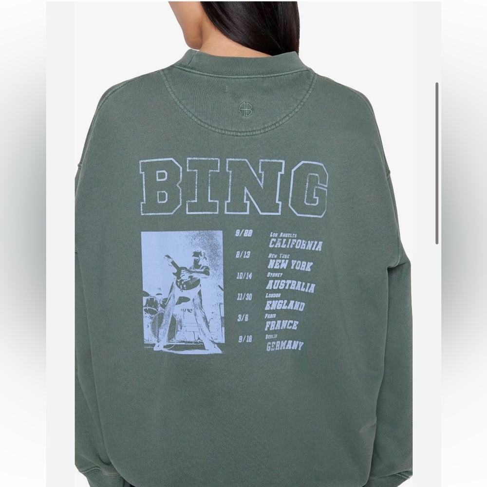 Anine Bing Cody Sweatshirt size small